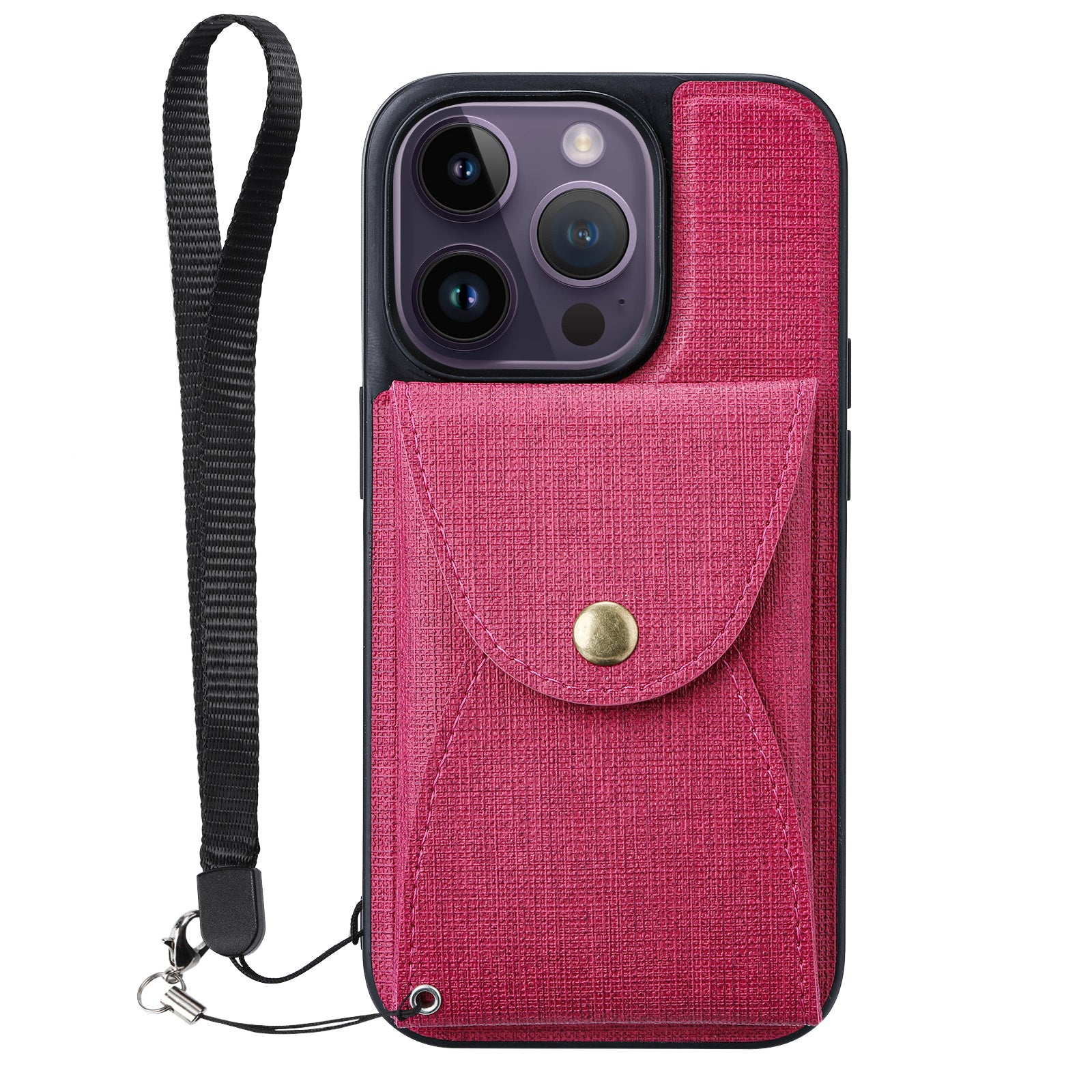 VILI T Series for iPhone 14 Pro Detachable 2-in-1 Drop-proof Phone Cover Magnetic Vertical Open Card Slot Phone Case with Strap VILI T Series for iPhone 14 Pro Detachable 2-in-1 Drop-proof Phone Cover Magnetic Vertical Open Card Slot Phone Case with Strap